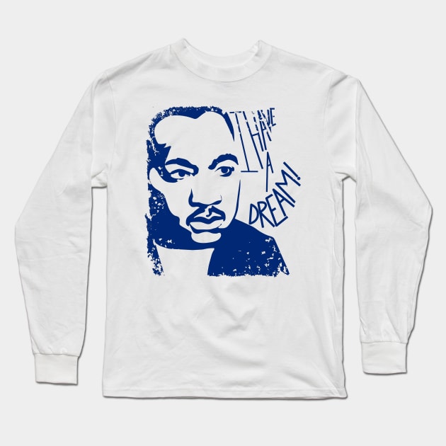 Martin L King Long Sleeve T-Shirt by keshanDSTR